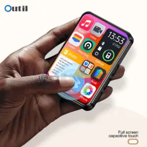 2026 New Bluetooth 5.4 Touch Screen MP3 Player HiFi Lossless Music Play Built-in Speaker 32GB Support Recording E-Book