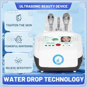 2026 NEW Professional Portable Cool Hot EMS For Skin 1Mhz 3Mhz 10Mhz Triple Frequency Ultrasonido Electroporation Facial Machine