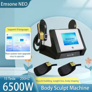 Emsone NEO Machines 2025 Professional 6500w Portable Body Slimming Nova Rf Mini Muscle EMS Electromagnetic Stimulate Hiemt Pro